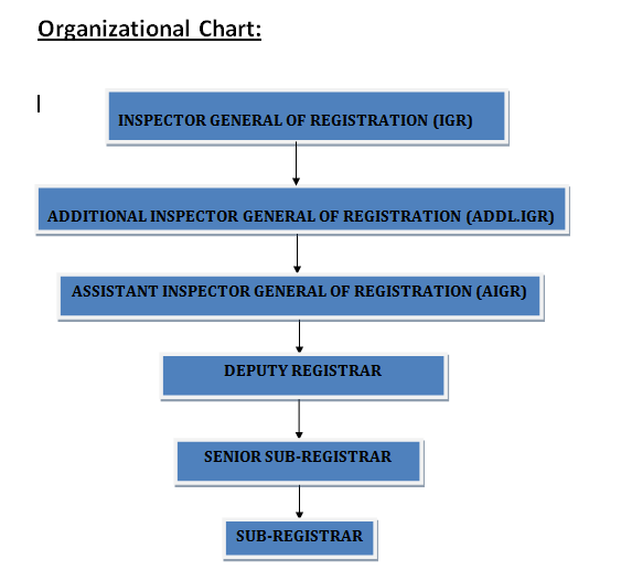 Structure of Inspector General of Registration